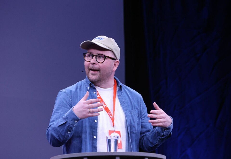 TV-sjef (3): Magnus Vatn er norgessjef i Warner Bros. Discovery. Foto: Eivor Eriksen.