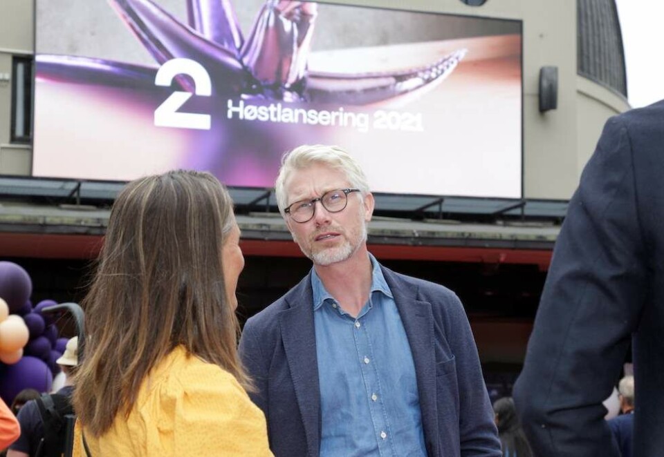 Bekymret: TV 2-sjef Olav Sandnes mener regjeringen rygger inn i mediefremtiden. Foto: Eivor Eriksen.