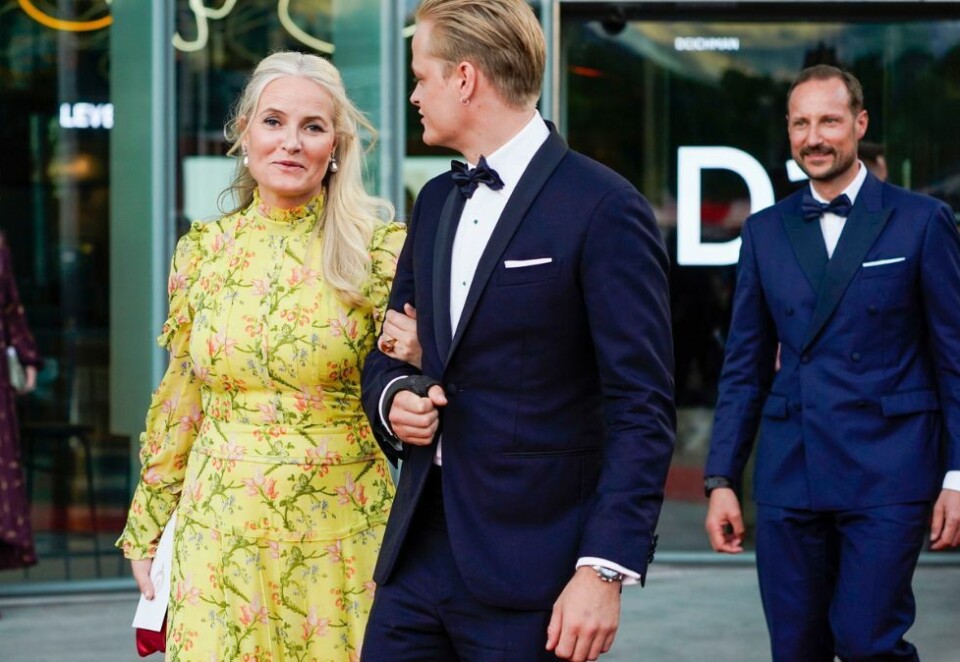 Gir uttalelse til mediene: Marius Borg Høiby har gitt en uttalelse til mediene der han beklager til «kjæresten» og innrømmer både vold og rusmisbruk. Foto: Scanpix.