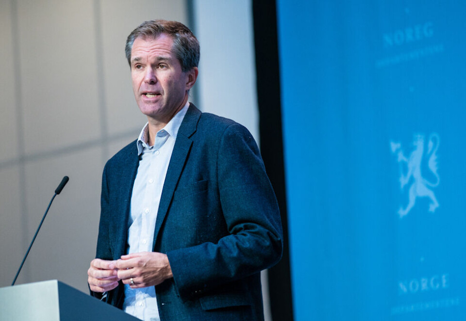 Har inngått nye byråavtaler: Administrerende direktør i Forskningsrådet John-Arne Røttingen under et presseseminar om vaksinearbeid knyttet til utvikling av covid-19-vaksine. Foto: Stian Lysberg Solum/NTB