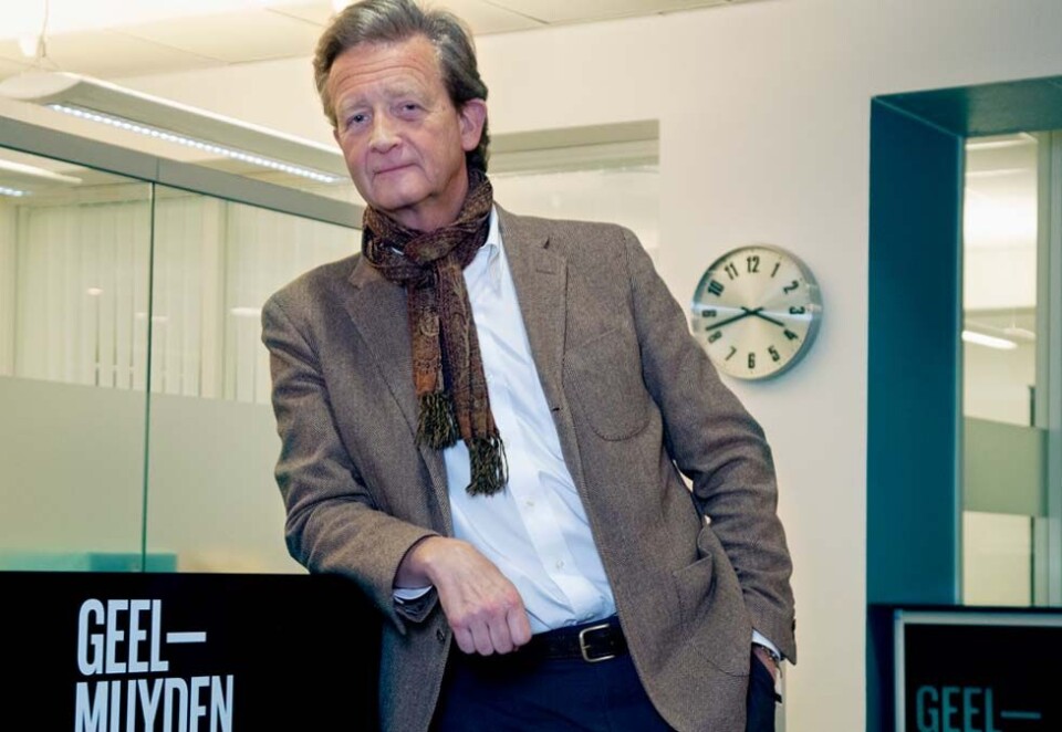 Geelmuyden: Hans Geelmuyden var i sin tid med å gründe PR-byrået Geelmuyden Kiese som er et av Norges største PR-byrået. Foto: Eivor Eriksen.