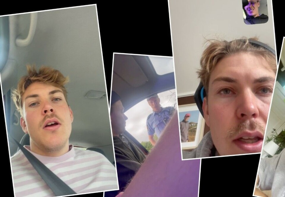 - Treffer ungdommen: TikTok-profilen Oscar Westerlin fronter Ung i Trafikkens nye kampanje. - Vi tror at ungdom lytter til hva Oskar mener og gjør, sier kampanjeansvarlig Liv Marie Bendheim. Foto: Ung i Trafikken
