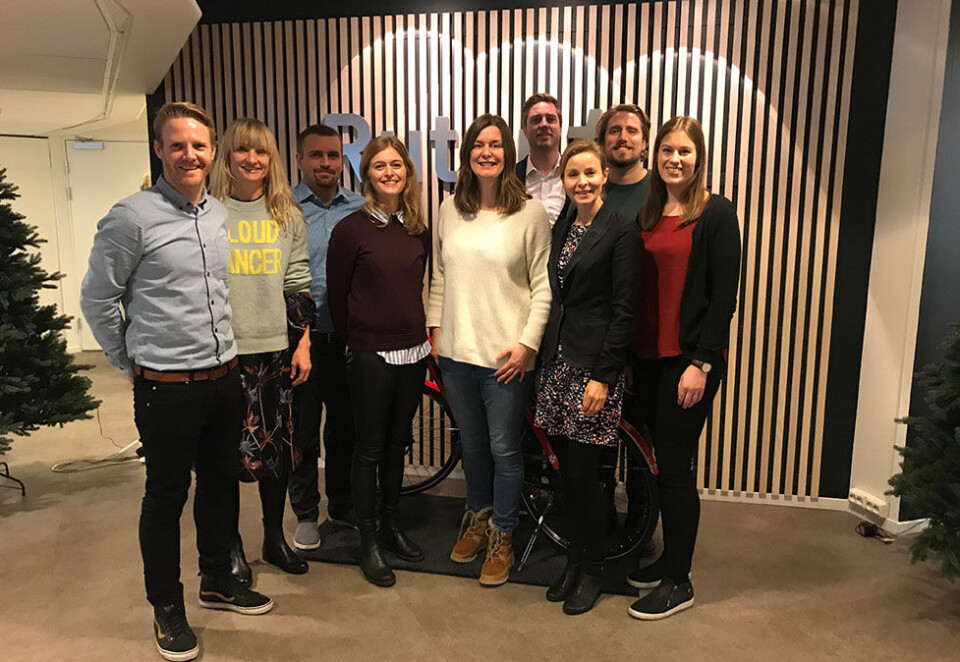 Får ny periodebillett: Starcom har sikret seg ny avtale med Ruter. Her står mediebyrået og kunden samlet, to år etter at samarbeidet sist tok slutt.