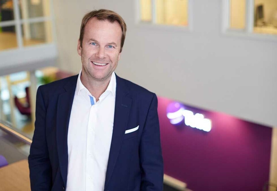 Henning Lunde i Telia: Henning Lunde er kommunikasjonsdirektør i Telia.