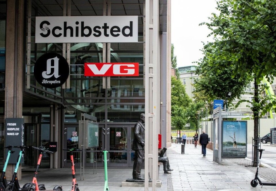 Skal deles opp: Som en konsekvens av at Schibsted deles i to, blir alle ansatte i Schibsted Marketing Services med over til Schibsted Media. Det kan by på noen utfordringer, erkjenner konsernsjefen i selskapet. Foto: NTB