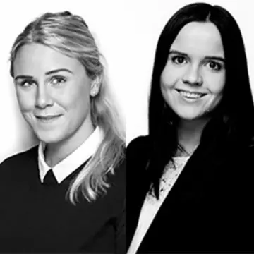 Jenny Nygaard og Lotta de Rijke 