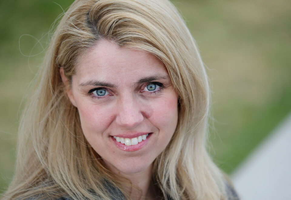 Har sterke følelser for Dagbladet: - Dagbladet er en avis som det føles riktig for meg å lede, sier Alexandra Beverfjord, som mandag har sin første arbeidsdag som sjefredaktør og administrerende direktør i mediehuset. Foto: Ørn E. Borgen/NTB Scanpix.