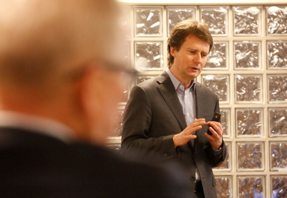Tøffere tider: Polaris-sjef Per Axel Koch legger ikke skjul på at de kjenner presset fra annonsemarkedet. Foto: Eivor Eriksen.