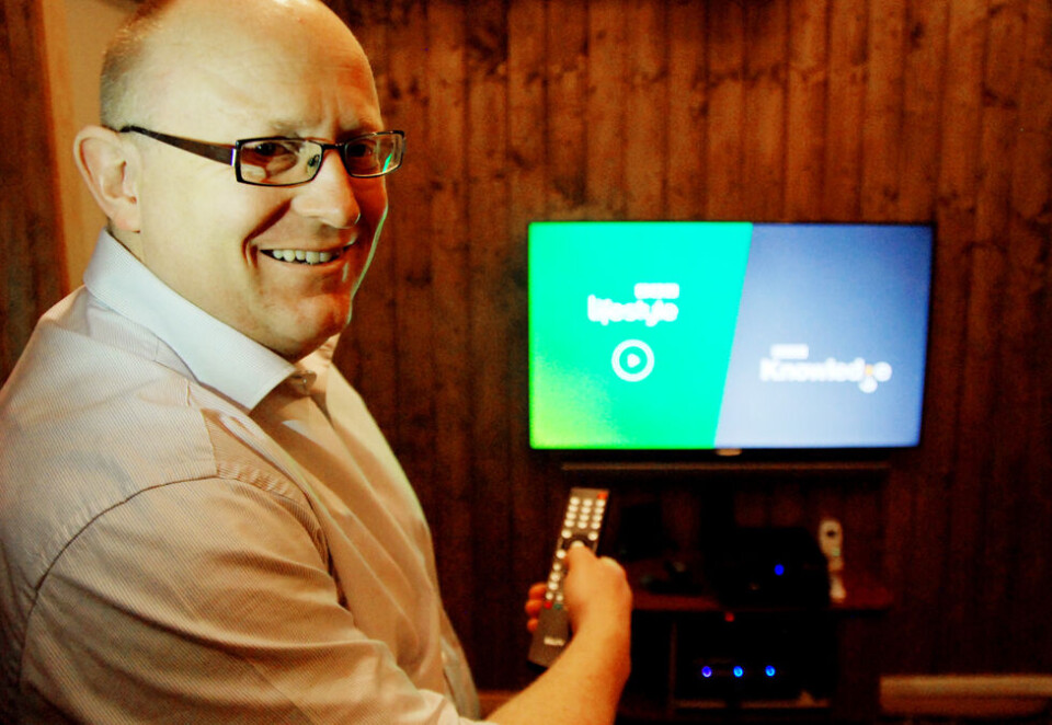 TV 2s nye strømmesjef: - Da jeg fikk tilbudet om å lede TV 2 Sumo følte jeg at det var en riktig utfordring for meg, sier Christian Birkeland. Foto: RiksTV.