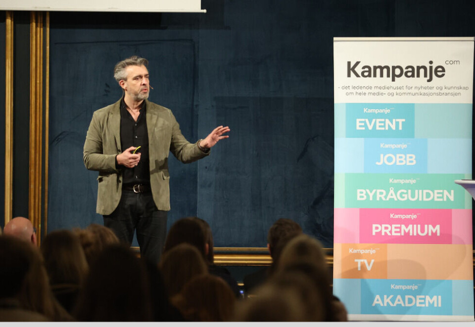 Eirik Norman Hansen holder kurs i formidling og presentasjonsteknikk på Grand Hotel 10. september.