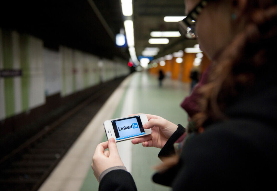 Ber folk bytte passord: Nettverkstjenesten LinkedIn advarer om at millioner av passord er blitt lekket. Foto: Reuters / NTB scanpix