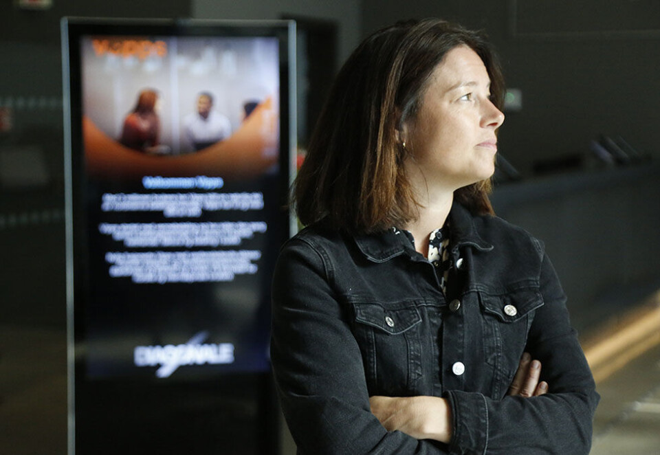 Fastlåst konflikt: - Vi har virkelig forsøkt alt, men nå ser vi ikke hvordan vi skal komme videre, sier TV 2-direktør Sarah Willand om konflikten med Telia. Foto: Eivor Eriksen