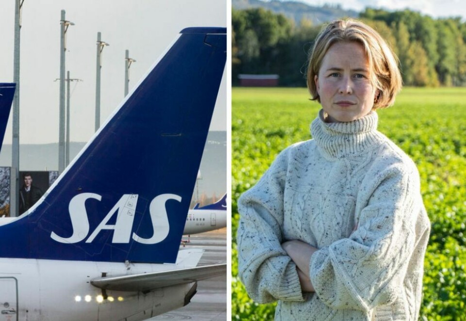 Går hardt ut: Anja Bakken Riise fra Framtiden i våre hender går hardt ut mot SAS sin nye kampanje. - Fullstendig skivebom, mener Riise. Foto: Lisa Kløfta