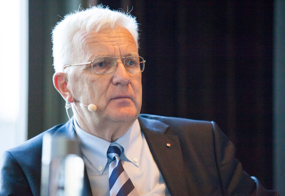 Går digitalt: Trygve Hegnar har hegnet om Finansavisen som papiravis og bygget opp Hegnar.no som sin nettavissatsing. Nå går Finansavisen på nett i en sammenslåing med Hegnar.no. Foto: Torstein Bøe/NTB Scanpix