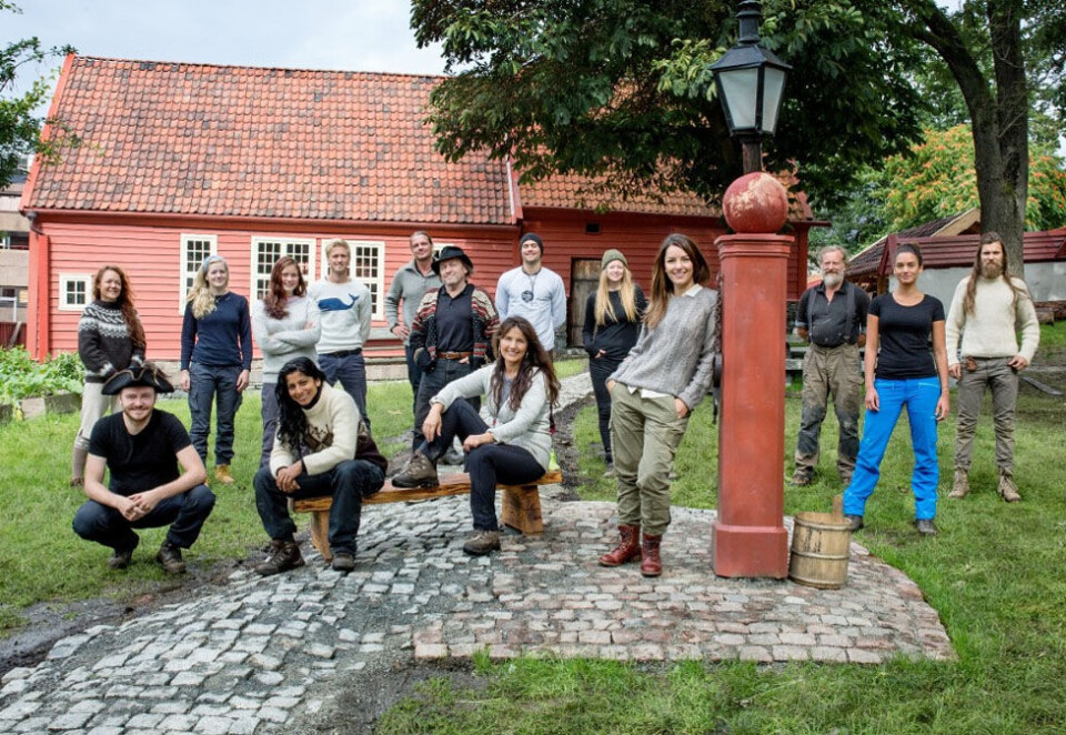 I faresonen: NRK-realityen «Anno» er blant produksjonene som blir rammet hvis partene ikke blir enige. Bildet er fra første sesong i 2015. Foto: NRK.