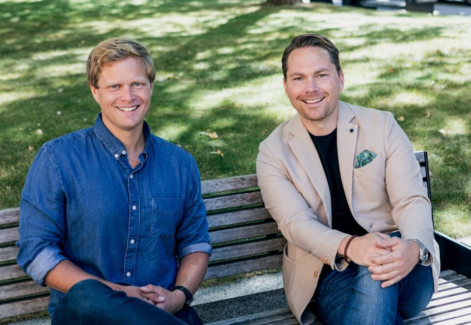 Slutter og starter opp: Tommy Torjesen og Steffen Svartberg startet i sin tid opp Cavai. Nå er de ferdig i selskapet, og har begynt på med en ny gründer-bedrift. - Men vi kommer alltid til å være involvert i Cavai i en eller annen form, sier de to.