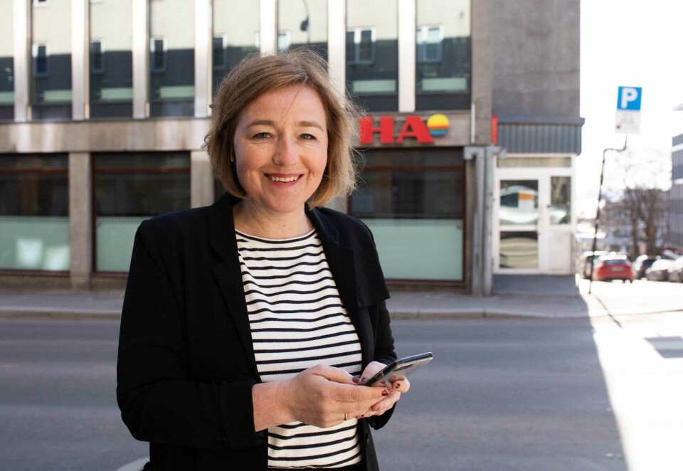 Blir ny regionredaktør i NRK Sørøst: Katrine Strøm kommer fra jobben som redaktør og daglig leder i Hamar Arbeiderblad og direktør for nyhetsmedier i eierkonsernet Kilde. Foto: Hamar Arbeiderblad
