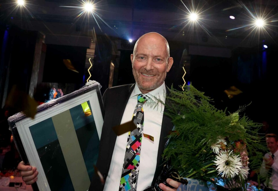 Hederspris: Jakob Schjerven hylles av bransjekollegaer for å dele av sin kunnskap og inspirere både kolleger og konkurrenter. Foto: Eivor Eriksen