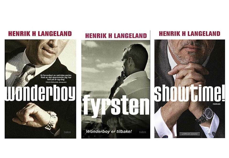 Trilogien: Christian von der Halls liv er blitt en trilogi som tar leseren på en reise som starter i mediebransjen med «Wonderboy» og som etter et intermezzo i PR-bransjen i boken «Fyrsten» ender i eventbransjen med den siste boken «Showtime».