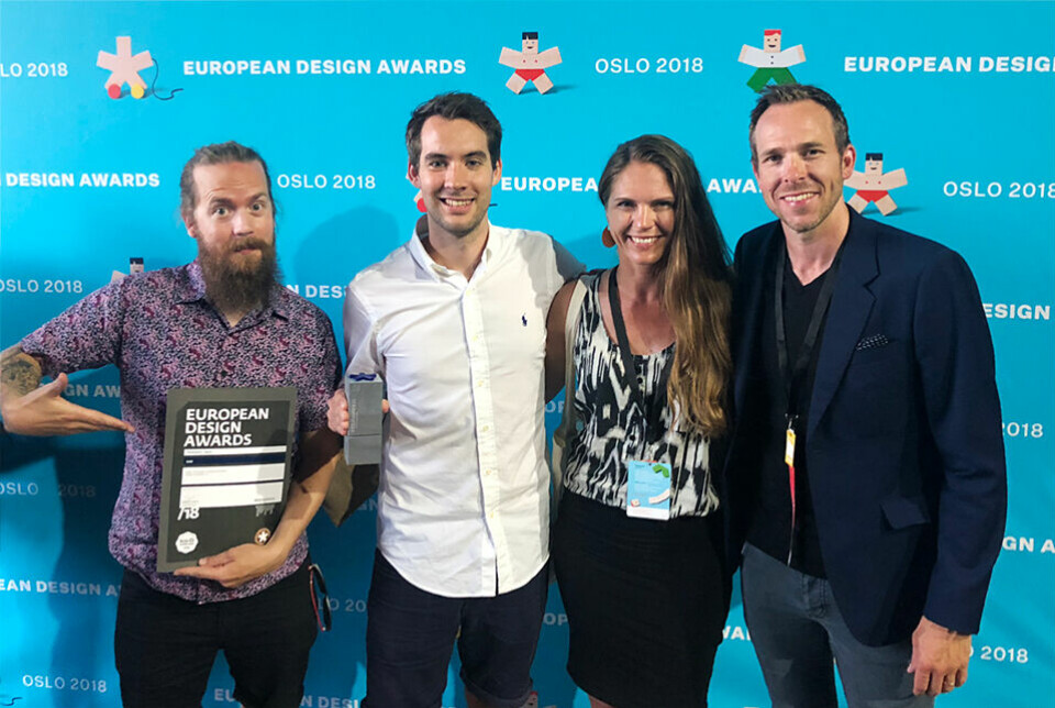 Design Container awarded with Gold