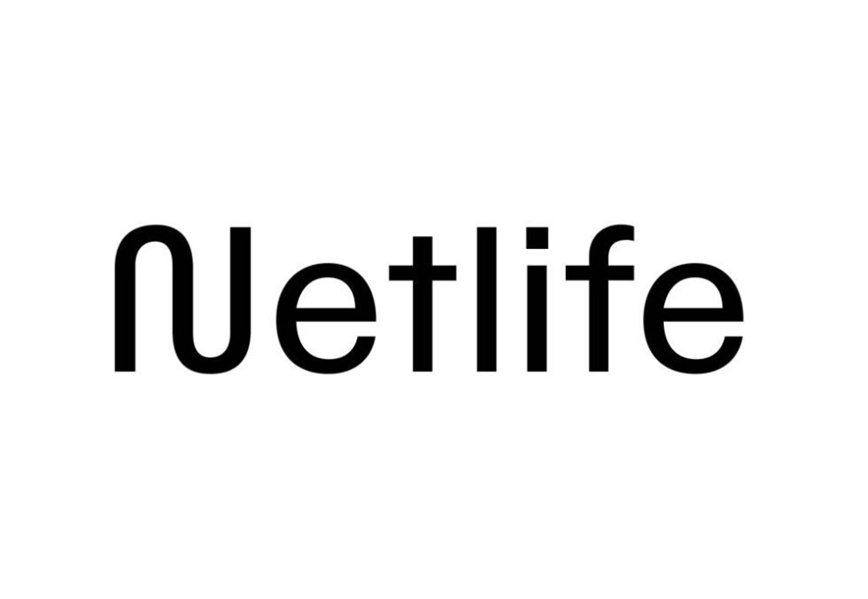 Slik blir logoen: Dette er den nye logoen til Netlife-gruppen- utviklet med interne krefter - hovedsaklig Netlife i Bergen.