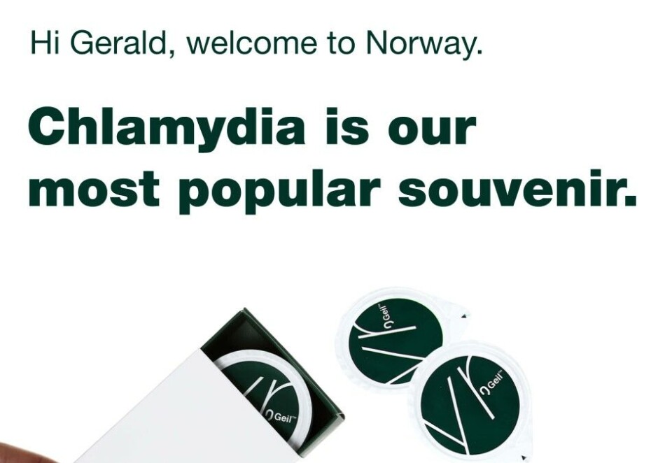 Oppfordrer til kondombruk: Geil håper mannskapet på Gerald R. Ford beskytter seg dersom de danner nye transatlantiske relasjoner mens de er i Oslo. Foto: Geil