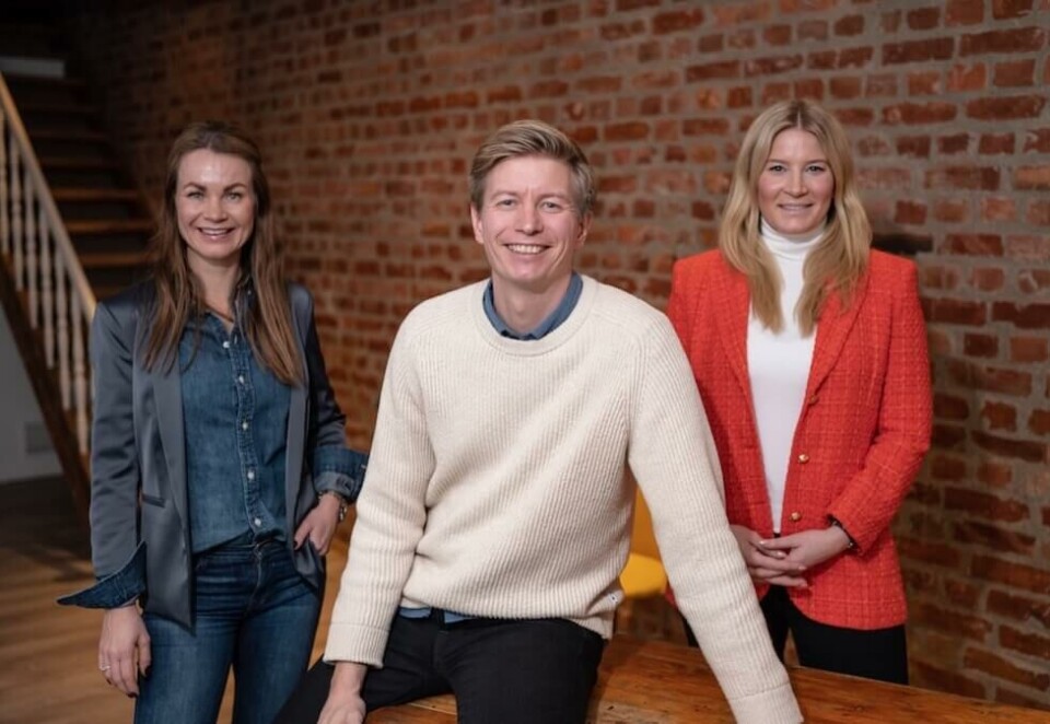 Vil ha store og små: Cecilie Eriksrud, Anders Ingebrigtsen og Anna Hvinden er alle spente på hvem som blir «Årets Markedsfører.» - Premien skal oppfordre både store og små til å sende inn sine bidrag, sier Hvinden. Foto: Joakim Fleichner