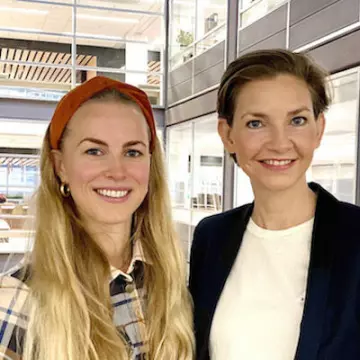 Janicke Holst Eckbo og Pernille Vermedal Høgh 