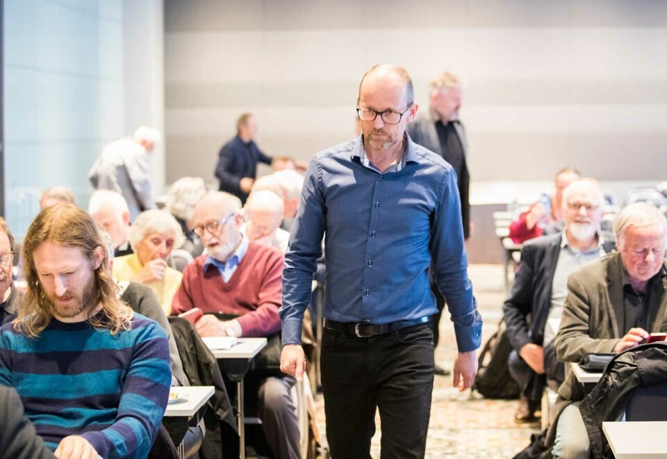 Tar grep: Per Magne Tveiten er konsernsjef i Mentor Medier som eier Dagsavisen. Han er også styreleder i den hardt pressede avisen. I dag byttet han ut sjefredaktøren og satte inn en ny ledelse.