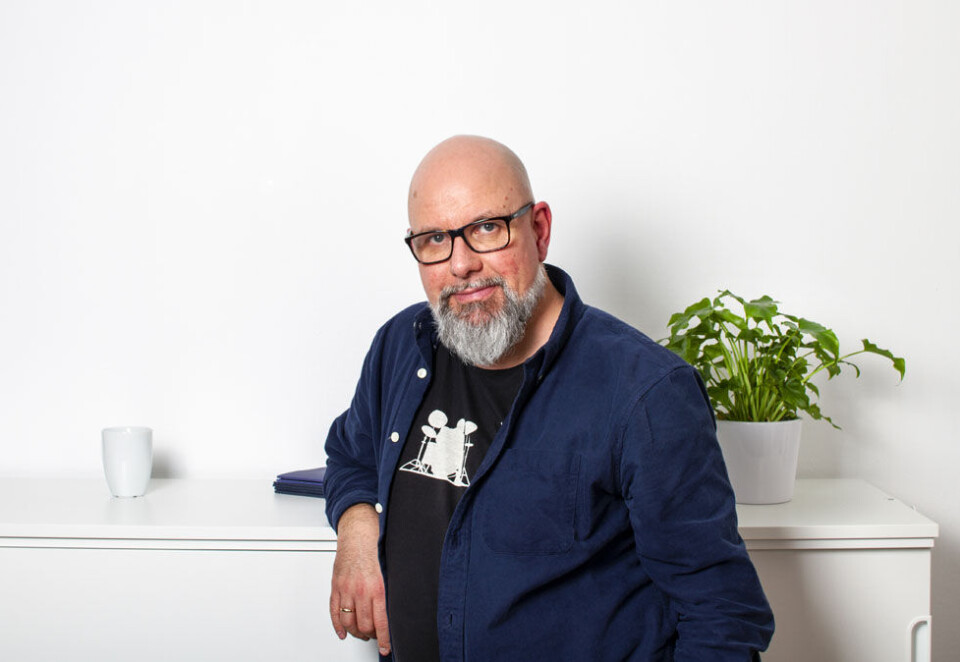 Sutt for Behalf: Torsdag slo designbyrået Behalf seg konkurs. Vi ser byråleder Eivind Lund.