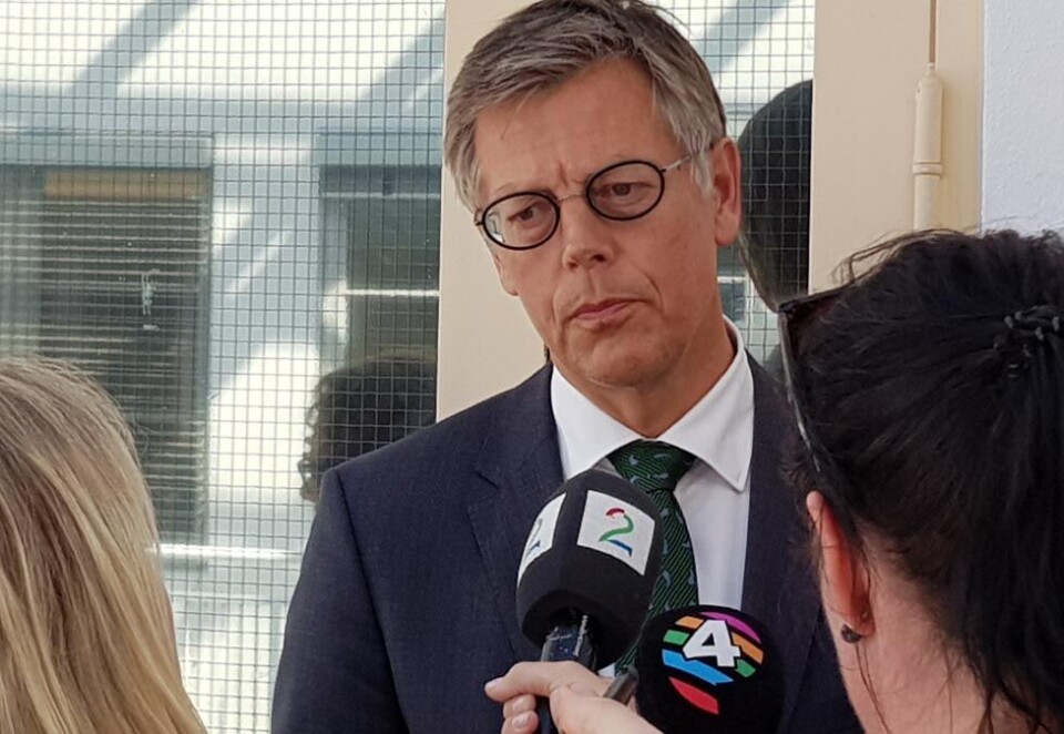 Får medhold: NRK og juridisk direktør, Olav Nyhus, er glade for at tilsynet har landet på at NRK ikke bryter kringkastingsloven ved å sende tippesendinger.
