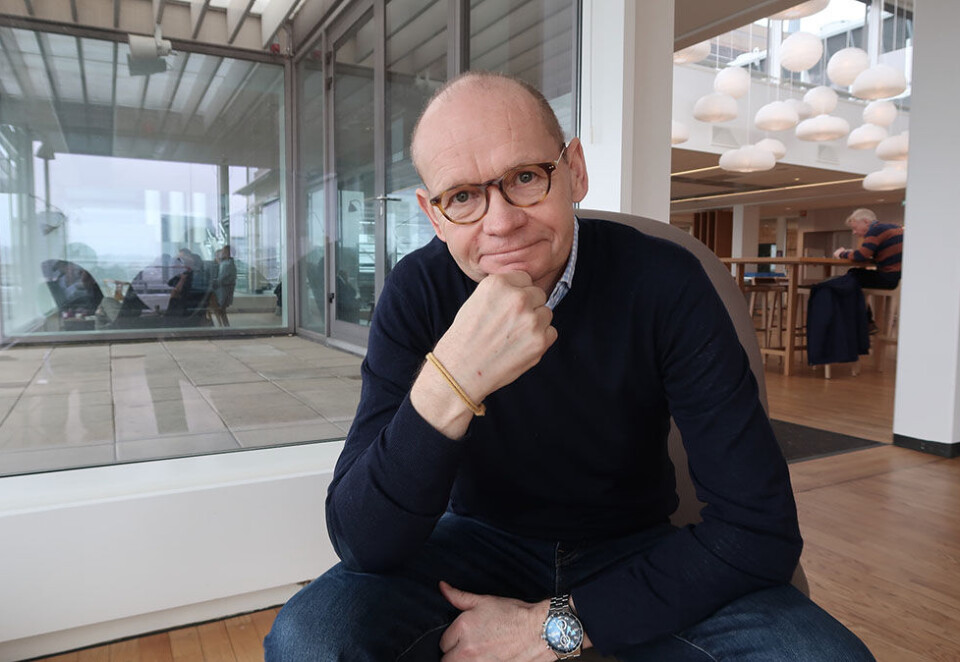 Annonsesjefen: Annonsesjefen i Schibsted, Per Håkon Fasting, er ikke så overrasket over tilbakegangen i annonsemarkedet og sier reklameinvesteringene alltid følger utviklingen i makroøkonomien og dermed også folks lommebøker.