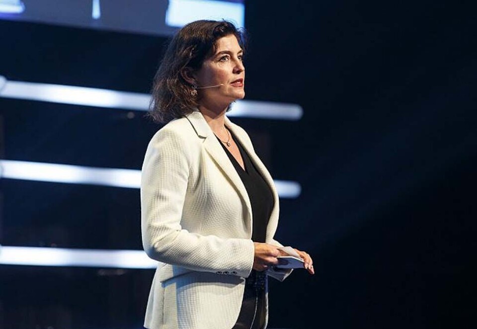 Ikke imponert: Kjersti Løken Stavrum er ikke imponert over Twitters redigering av president Donald Trumps tvitring i valgkampinnspurten. - Det blir et utstillingsvindu for hvor uerfarne jeg oppfatter at disse tech-selskapene er, når det kommer til å redigere innhold, sier hun til Kampanje.