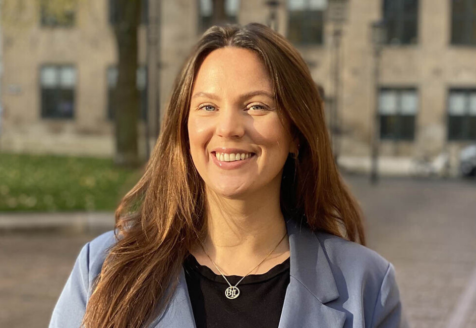 Skal finne nye Tise-ere: - Jeg synes det er utrolig spennende og inspirerende å jobbe i Tise med så mye dyktige og engasjerte kollegaer, sier Frida Klovning. Foto: Tise