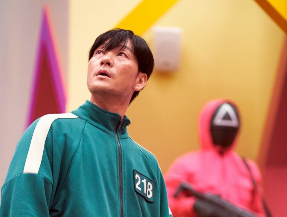 Global suksess: Park Hae-soo spiller én av deltagerne i de dødelige lekene i «Squid Game». Thrilleren fra Sør-Korea har tatt et globalt TV-publikum med storm. Foto: Netflix