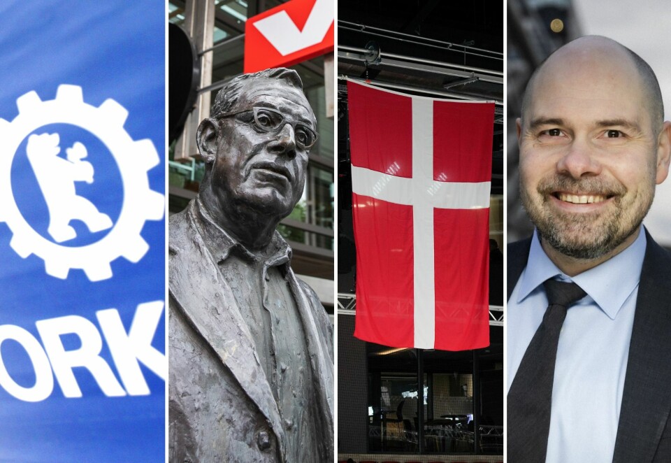 Norske hender: Den danske avisen Berlingske er igjen på norske hender og denne gangen er det Amedia-sjefen Anders Opdahl som fikk tilslaget. Men også på 2000-tallet forsøkte norske medieselskaper seg. Schibsted-eieren Tinius Nagell-Erichsen satte foten ned. Orkla kjøpte. Foto; NTB/Amedia.