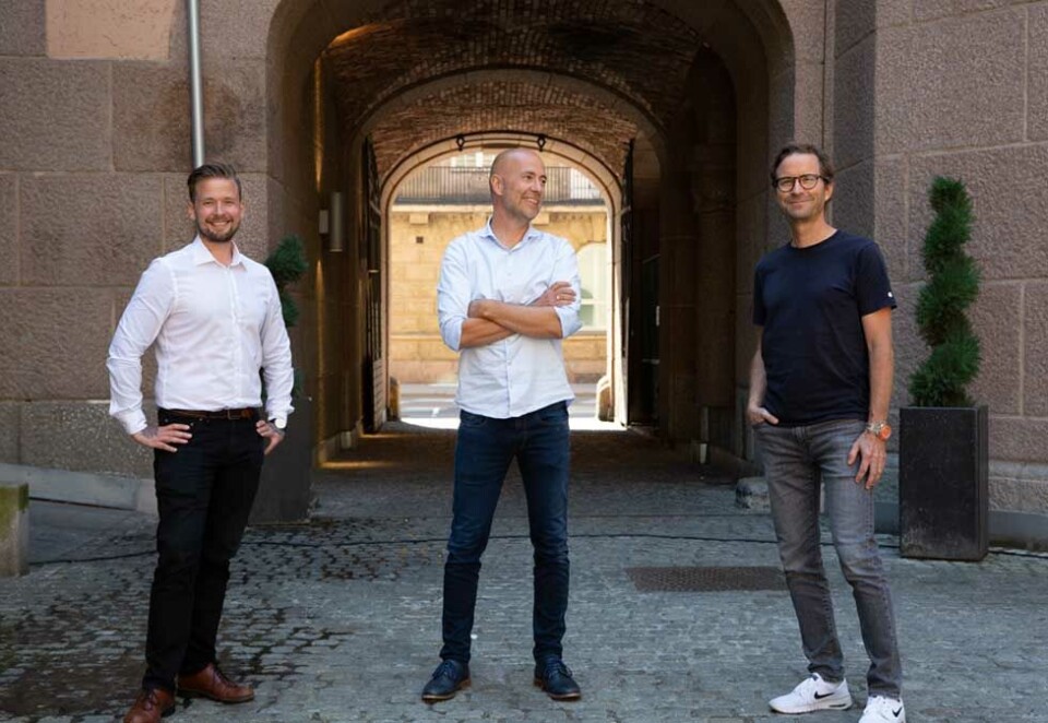 Reklamekjøpere: Reklamekjøperne Thomas Bjerkeli, Jan Johnsen og Peder Mittet i Starcom har satt seg som mål å forenkle den digitale kjøpsprosessen.