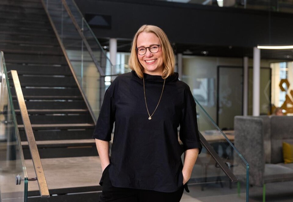 Vil flørte med flere: Markeds- og merkevaresjef Jannicken Lampe inviterer hele den kreative byrånæringden til å flørte med dem. Også deres nåværende byrå, Nord DDB, må skru på sjarmen,