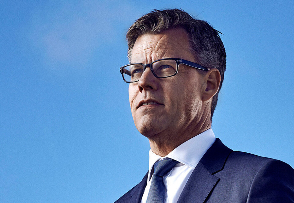 Toppsjef på jakt etter nye inntekter: - Vi bruker de pengene vi får inn på å vokse hurtigst mulig, sier Steffen Kragh.Foto: Martin Bubandt.