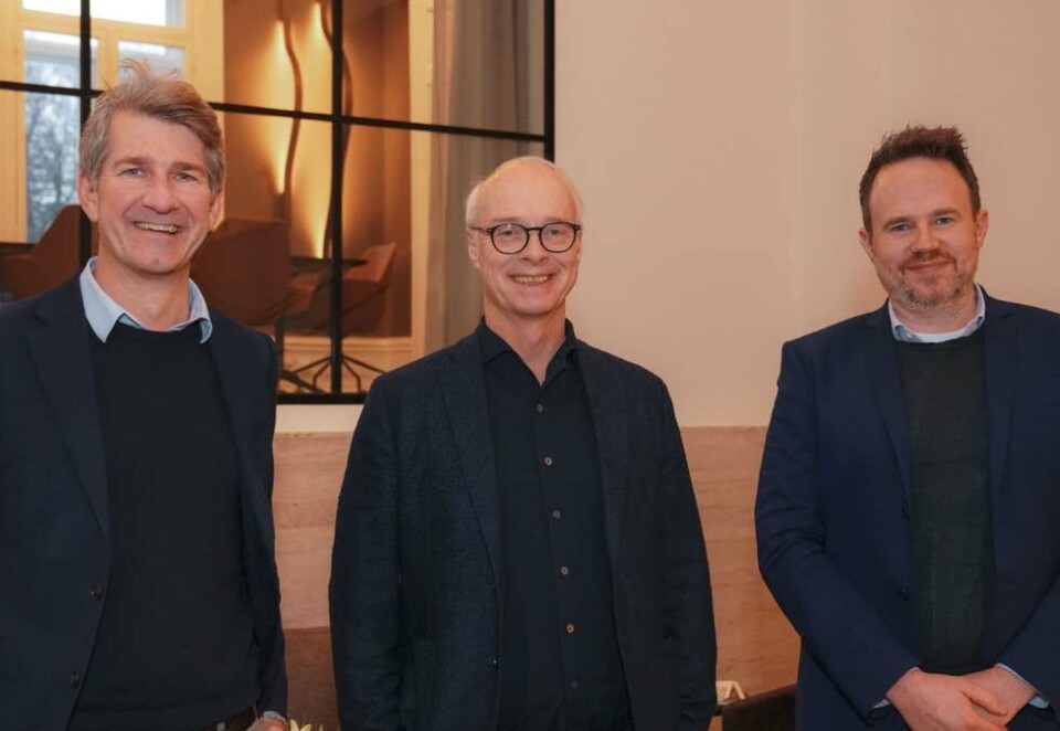 Nye i styret: Markedsdirektør Jørgen Normann-Larsen (til venstre) i Meny og tidligere XXL-sjef Pål Wibe blir nye ressurser i styret for Forte Digital-sjef John Kårikstad (til høyre).