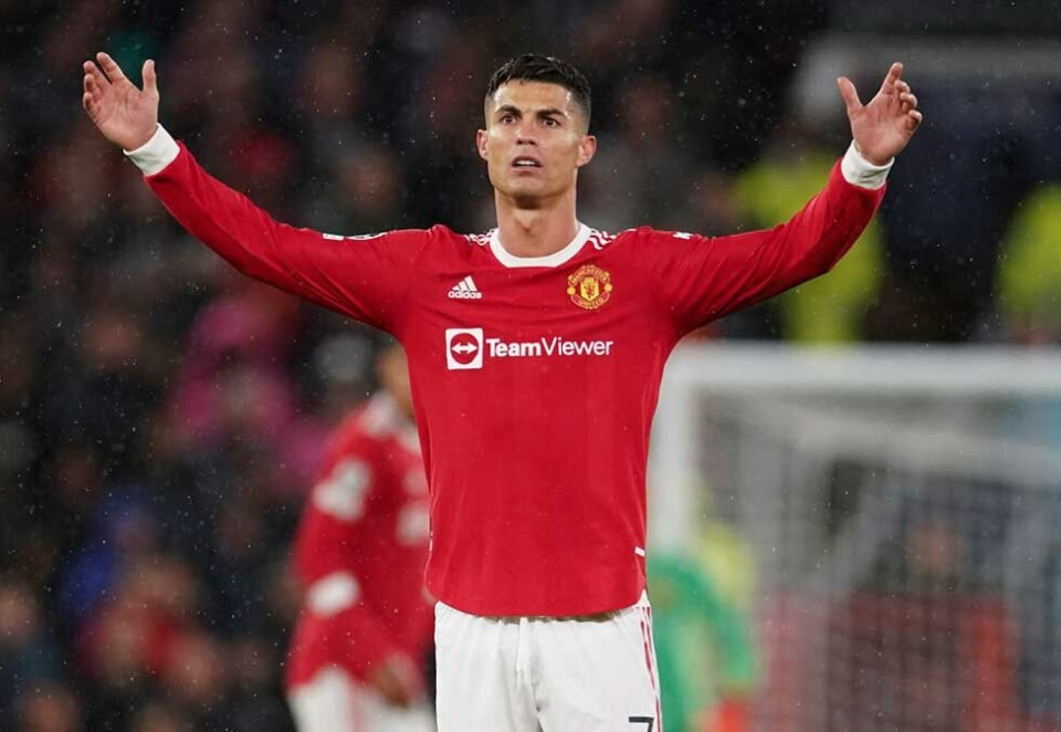 Flytter til Nent: Neste sesong er det slutt på Premier Leauge-eventyret til TV 2. Da flytter Cristiano Ronaldo og Manchester United over til konkurrenten Nent. - Lar oss bemanne opp, bygge nye studioer og for alvor sette kursen fremover, sier sportssjefen i Nent. Foto: Scanpix.