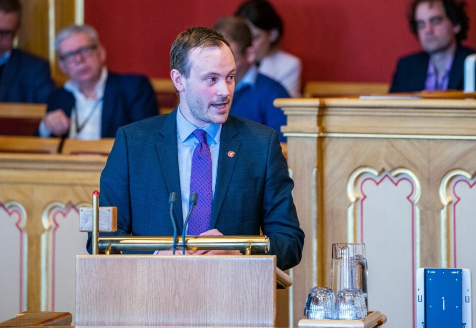 Vil bremse kjøpene: Stortingsrepresentant og næringspolitisk talsperson i FrP, Sivert Bjørnstad, mener det er på tide å ta en gjennomgang av Innovasjon Norges eksterne avtaler. Foto: Håkon Mosvold Larsen/NTB