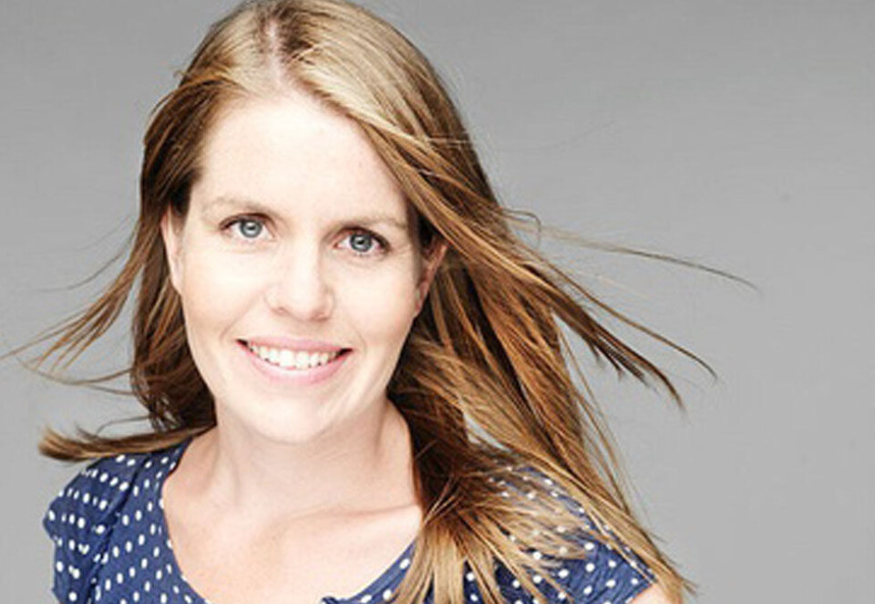 Bekymret: - Det kan dukke opp personer som ikke har rent mel i posen, ssier en bekymret Line Konstali i Innsamlingskontrollen.