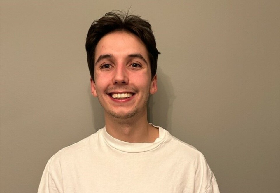 Stjerneskudd: Oliver Bergset har blitt stor på TikTok. Nå har han imidlertid fått seg jobb i NRK og melder nedtrapping på appen. Foto: Privat.