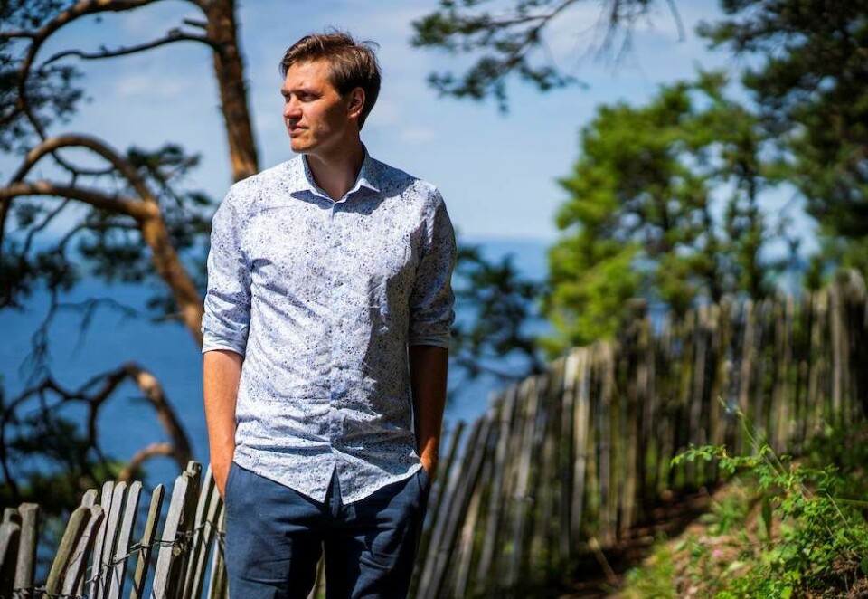 Får honnør: Jørgen Watne Frydnes er daglig leder for Utøya. I disse dager forberedes arrangementene som skal markere at det er ti år siden terrorangrepet der 69 mennesker ble drept på øya den 22. juli 2011 Foto: Håkon Mosvold Larsen/NTB