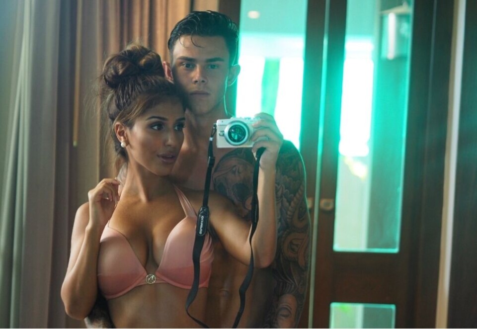 Møttes på tv-innspilling: Pierre Louis og Isabel Raad møttes under innspillingen av Paradise Hotel 2015. Høsten etter innspillingen ble de et par, og nå skal de videoblogge under Nordic Screens. Foto: Isabel Raad.