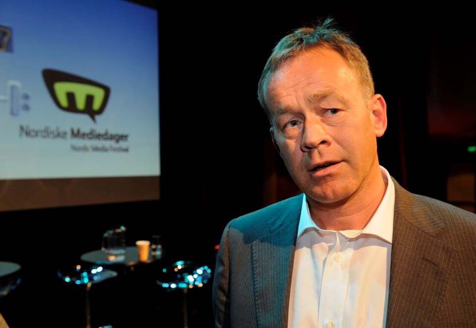 Amund Djuve i DN/Dagens Næringsliv. Slik skal avisene overleve debatt. Foto: Tor Erik H. Mathiesen/NTB Scanpix.