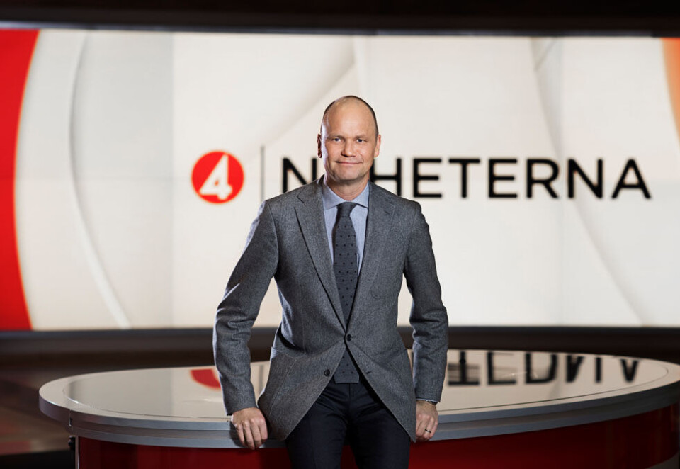 Får ny eier: Bonnier kvitter seg med sin tv-virksomhet. Her er sjefen for forretningsområdet Broadcasting, Casten Almqvist. Han fortsetter i samme stilling under det nye eierskapet. Foto: Bonnier.