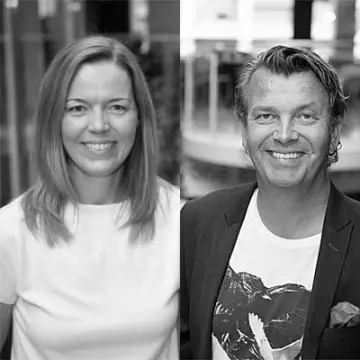 Anette Heier White og Bjarte Øgrey 