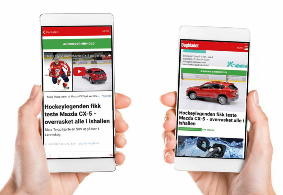 Mazda AWD-contentløsning på Aller Media